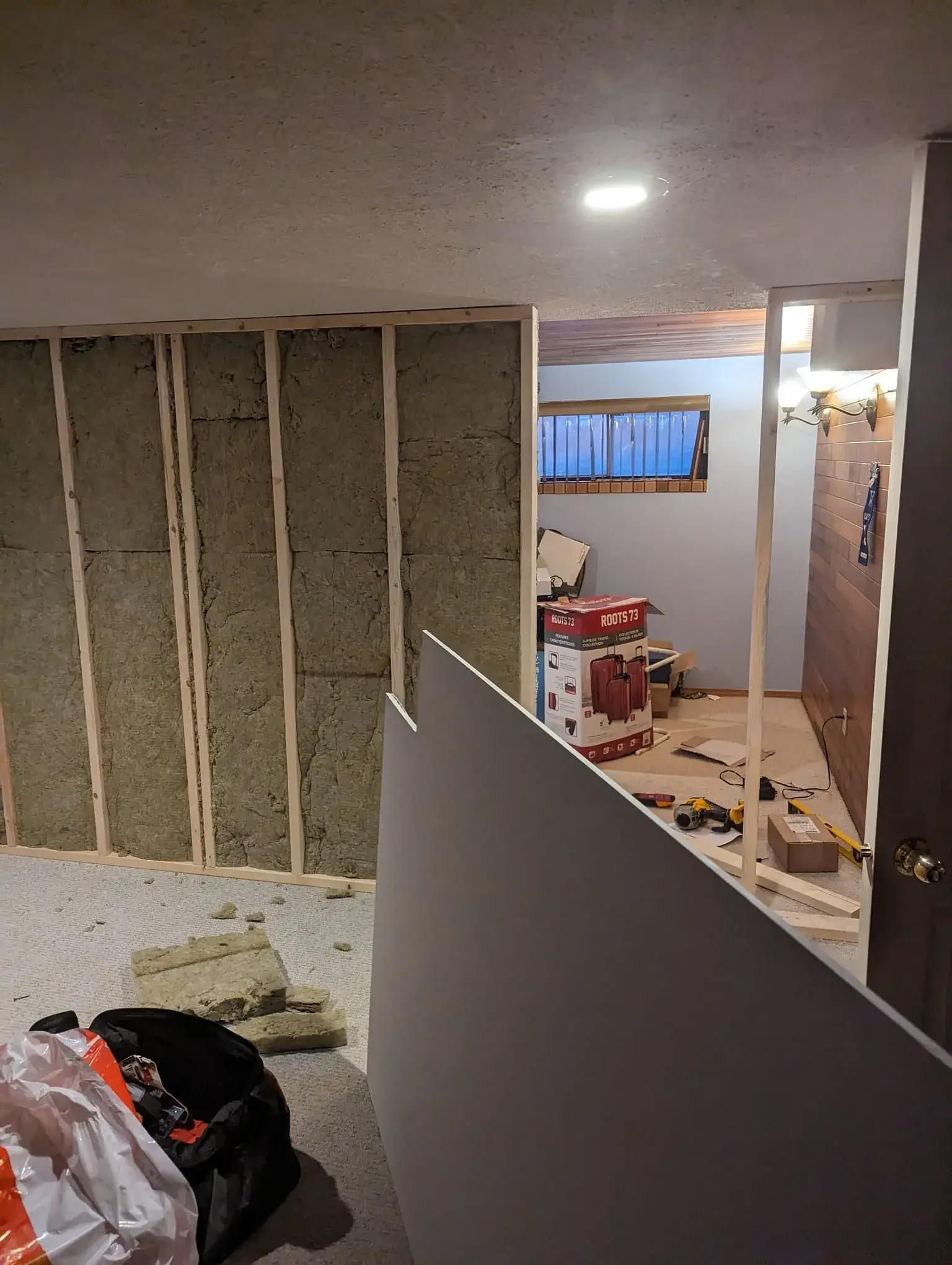 Room mid-renovation